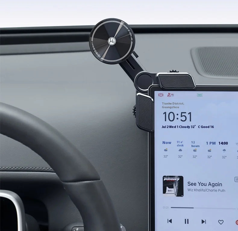 LIXIANG L6L7L8L9mega car mobile phone holder car navigation magnetic wireless ultra-fast charging special accessories