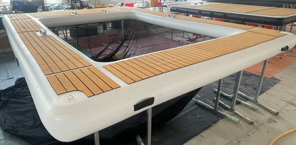 Inflatable Swimming Pool For Ocean Yacht, Lake, Pool Perfect For Adults Summer Water Fun