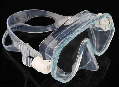 New Brand Professional Brand Diving Mask Seal Silicone Skirt Strap Snorkel Scuba Goggle With Great Vision Tempered Glass Adult
