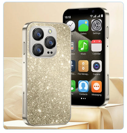 With 2Pcs DIY Stickers New XS18 Pro 2GB RAM 16GB ROM Android 9.0 Face Recognition Dual SIM Dual Standby 3G 3.0" Smartphone