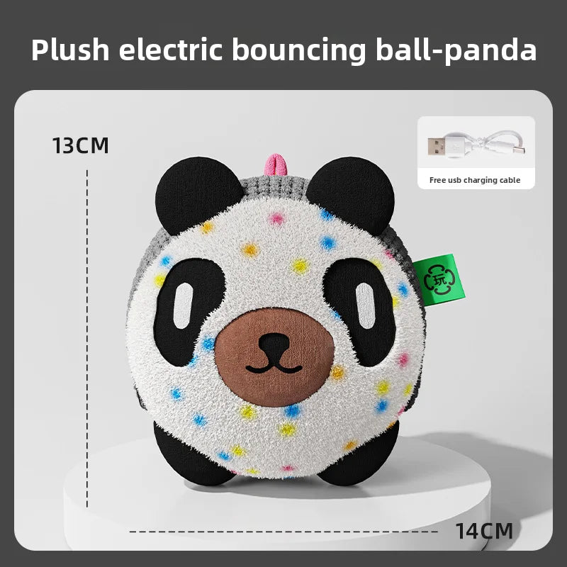 Dog toys, electric bouncing ball, pet self congratulation, relief, magic instrument, sound making, puppies, molars, bite resista