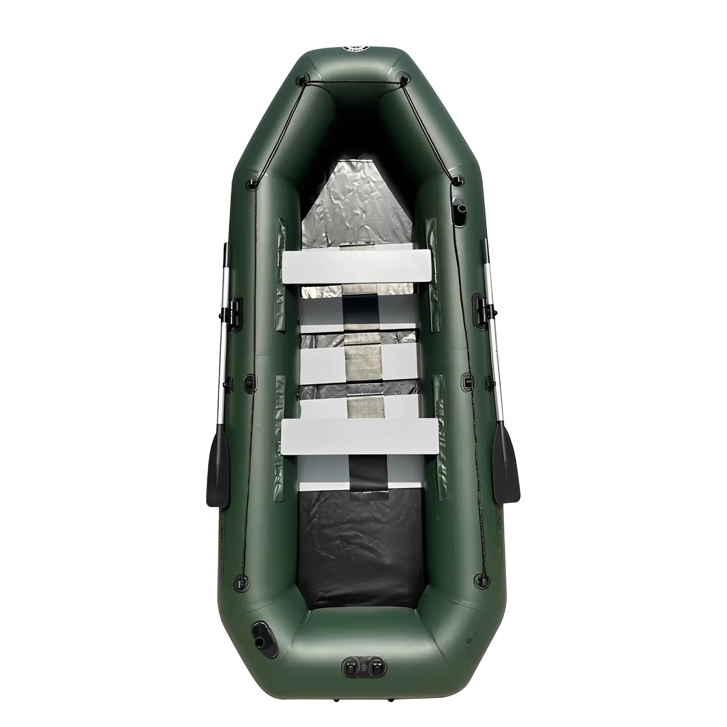 9.8FT 3M Wooden Floor Safety Inflatable Fishing Boat Racing Boats and Kayak Surfing Kayaking for the Sea Outdoor Watersports