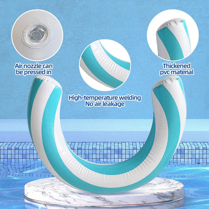 Inflatable Buoyancy Stick Versatile Inflatable Pool Foldable Water Hammock Lounger for Adults, Ideal for Swimming Pool, Beach