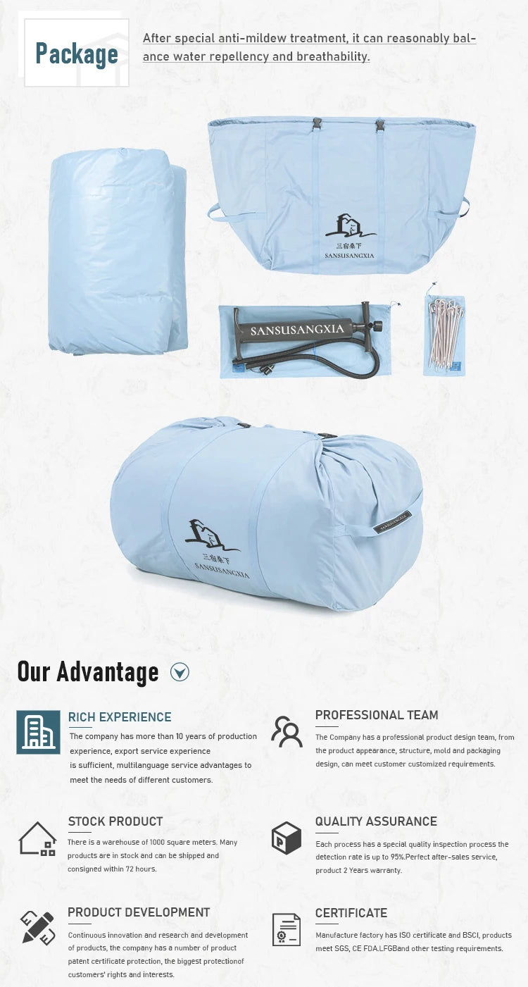 Tienda De Acampar Automatic Camping Tent 2-4 Person Family Tent Portable Backpacking Fully Automatic Tent For Hiking Travel