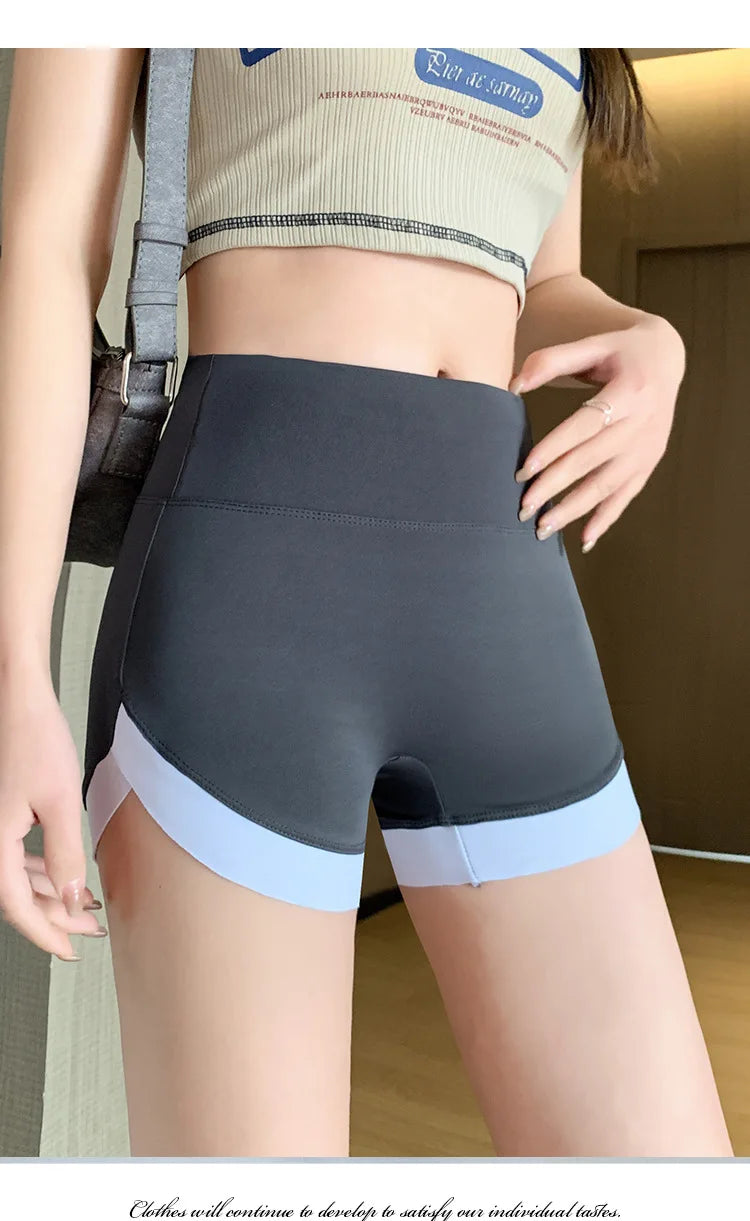 Summer Shark Pants Women Thin Style Leggings High Waist Hip Liftting Traceless Safety Pants Quick Drying and Breathable Shorts