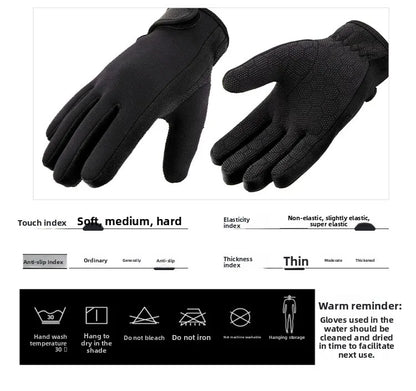 1.5mm Wetsuit Gloves Neoprene Gloves Diving Surfing Spearfishing Snorkeling  Surf Surfing Diving GlovesWarm Gloves For Fishing