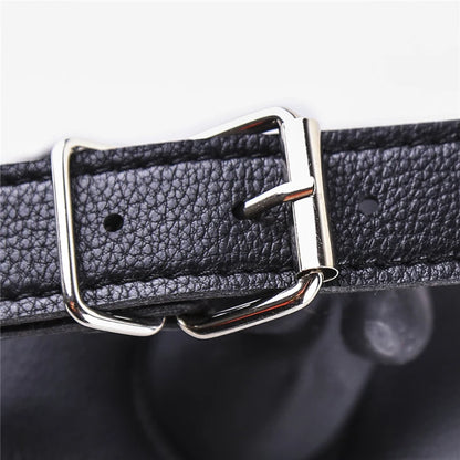 Adult Sex Products Silicone Dildos Gag  Leather Harness Open Mouth Gag Bondage BDSM Sex Toys for Couple Adult Games Erotic Toys
