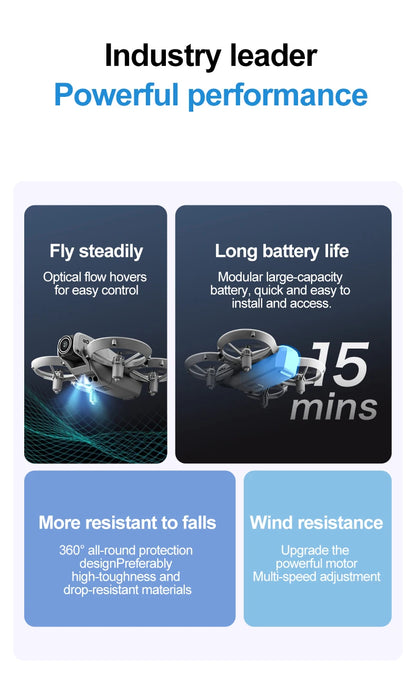 NEW Drone GT3 8K 4K Professional HD 180° ESC Dual Cameras Mini WIFI Dron Obstacle Avoidance FPV Foldable RC Quadcopter Toys UAV