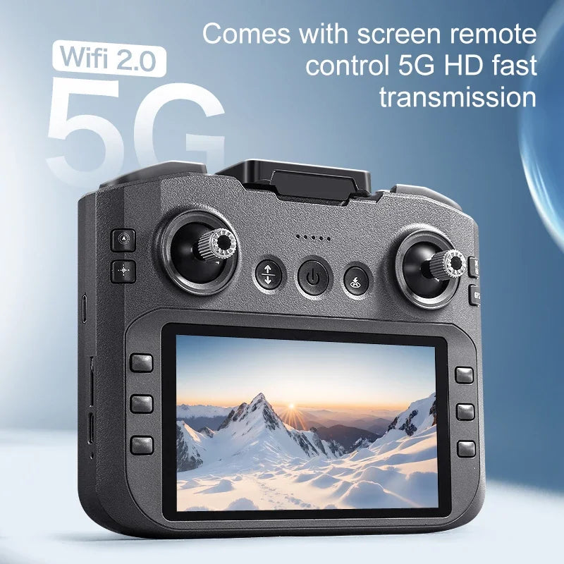 Xiaomi A14 pro Max Drone 8k HD Dual Camera GPS Brushless Optical Flow Obstacle Avoidance 4.5-inch Large Screen Uav Rc 20000m New