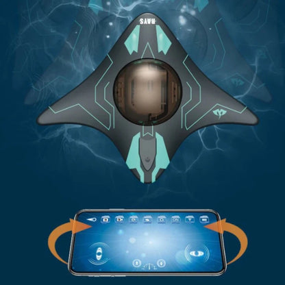 RAYS Underwater Camera Rc Boat Mini Wifi Remote Control Six Channel Real Time Transmission Photo Video Underwater Exploration