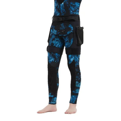 HOT Neoprene Wetsuit Tech Shorts Submersible Load Weight Pocket Leg Thigh Pants Bandage Scuba Diving Equipment Accessories