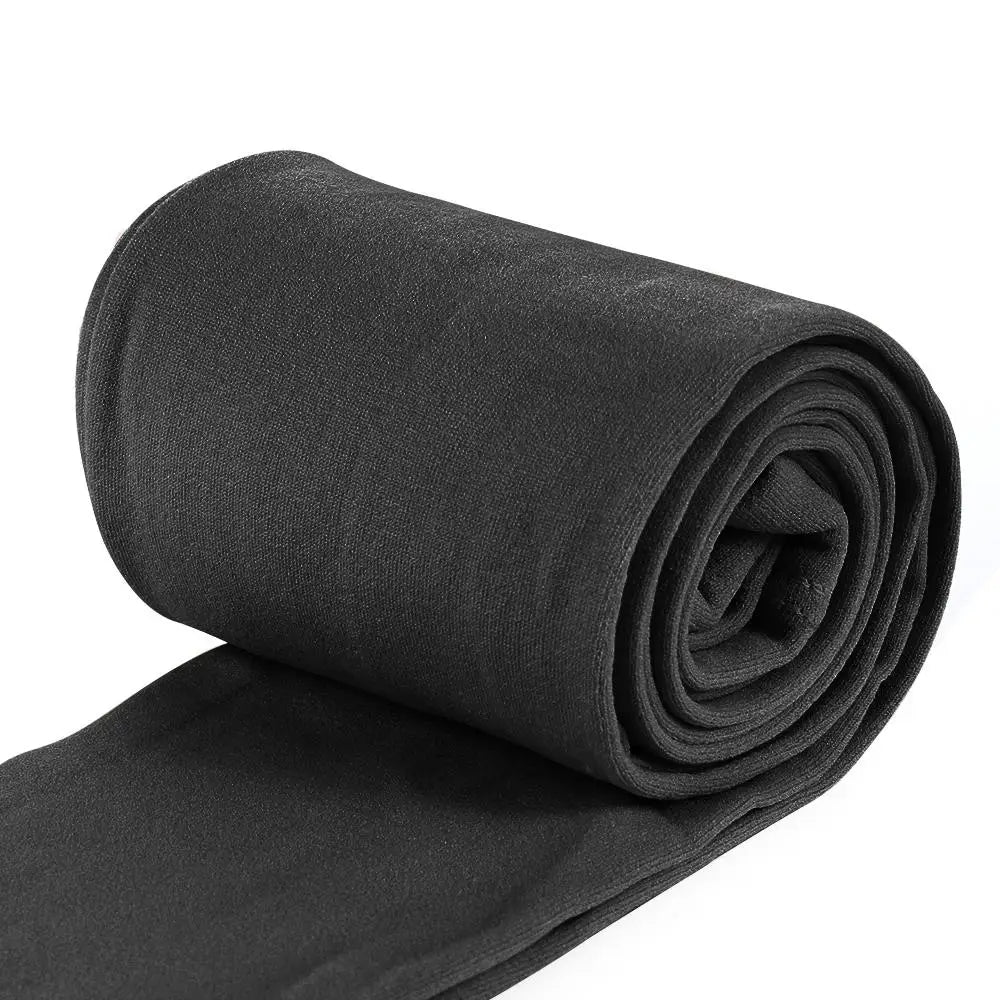 Women Winter Thermal Warm Velvet Thick Pantyhose Fluff Lined Stretch Slim Leggings Pants Ankle-Length