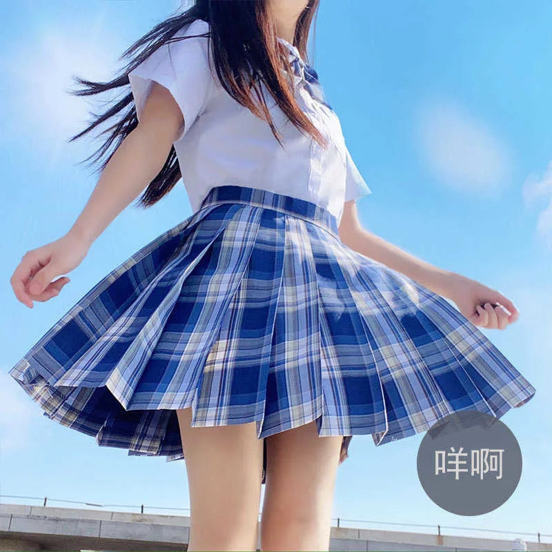 Pleated Skirt Autumn Winter Mini Skirts Womens 2024 Summer Plaid Skirt Tennis Skirt White Sexy Black Skirt Goth School Y2k Jupe