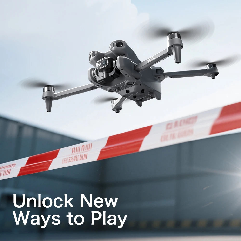 Professional Drone with 4K Dual Camera, Video Drone, Quadcopter, 360, Intelligent Obstacle Avoidance, Gift, New, 2022