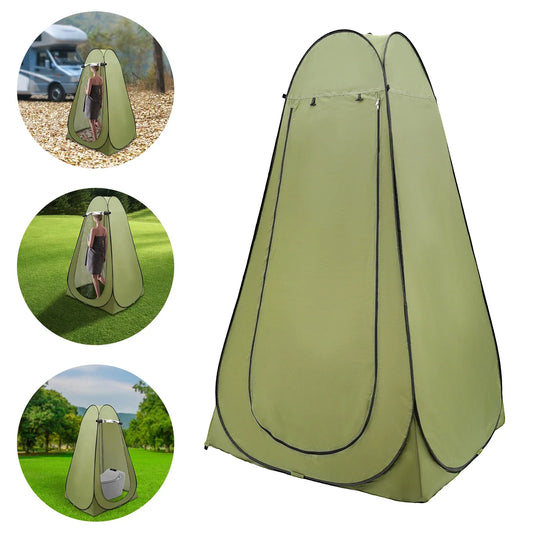 Pop-Up Shower Tent, Toilet Tent, Changing Tent, Portable Camping Shower Cubicle, Toilet Tent, Outdoor Log Tent, Privacy Screen