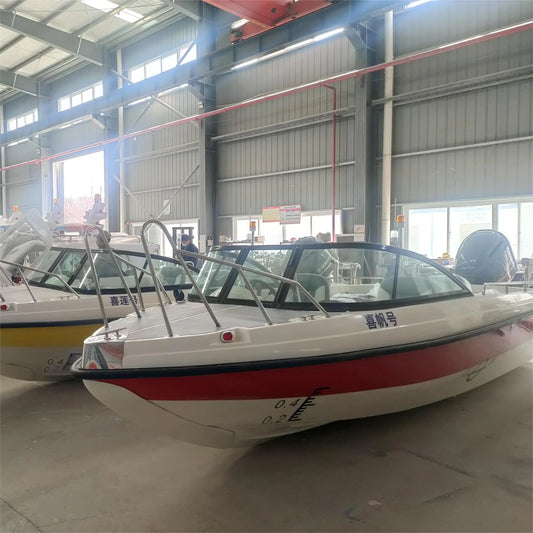 China Factory Cheap 6 Meters 10 Seats Yacht Luxury Boat Yacht for Water River Park Sea Beach Tourism