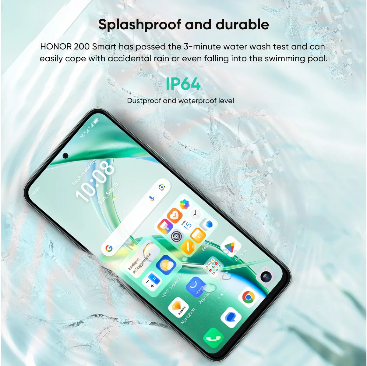 2025 New HONOR 200 Smart Global Version Snapdragon 4 Gen 2 5G Smartphone 6.8'' 120Hz TFT LCD Display 35W HONOR SuperCharge IP64