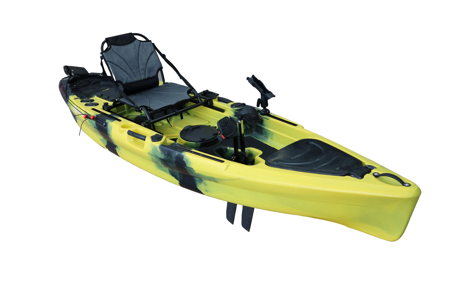 11.6 ft Sit on Top Kajak Hobby Bike Flap Pedal Kayak