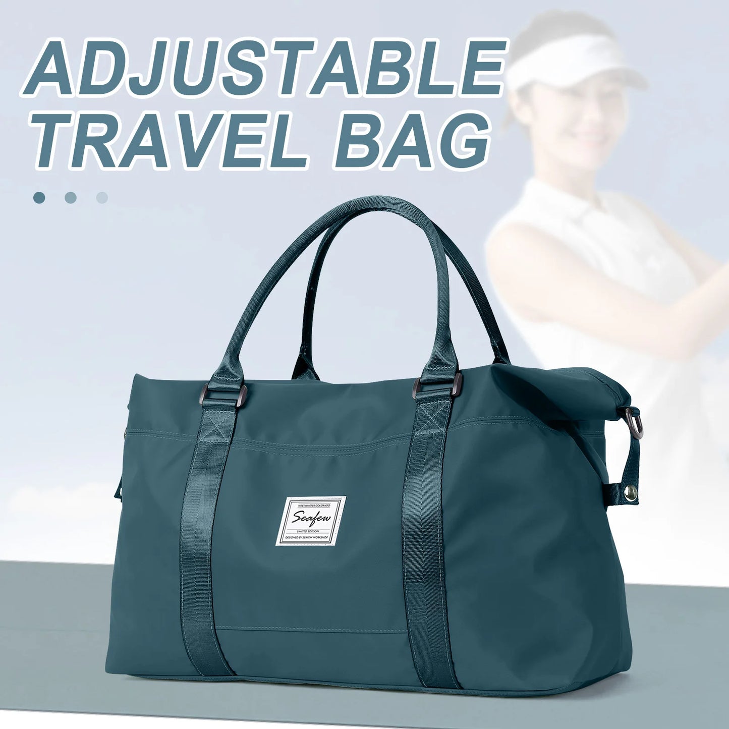 Easyjet Cabin Bag 45x36x20 Travel Bag Men Women Large-Capacity Hand Luggage Short Distance Travel Weekender Overnight Bag duffel