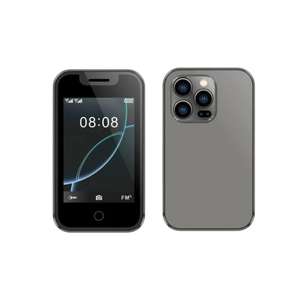 Mini Smart Wearable Mobile Phone 2.4" Touch Screen Support Dual SIM Bluetooth Call Music SMS Voice Changer Camera Vibration