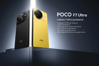[Official] POCO F7 Ultra | Snapdragon®8 Elite top range, VisionBoost D7 Chipset, HyperCharge wired 120 W and wireless 50 W