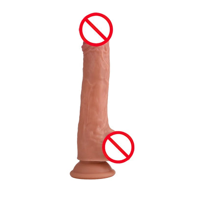 Dildo Heated Realistic Telescopic Swing Vibrator Vaginal Massage Masturbation Device Anal Stimulator Female Adult Sex Toy