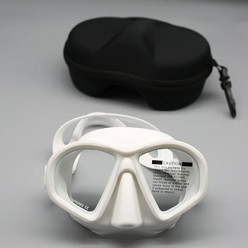 Professional Wet Low Volume Freediving Mask, Tempered Glass dive Mask, J-Type Diving Mask, Snorkel Set,buceo,수영,스노클링,마스크