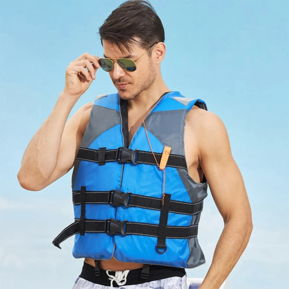 Life Jacket Vest For Adults And Kids,Water Sports Buoyancy Aids Suitable For Fishing,Sailing,Surfing,Boating,Kayaking