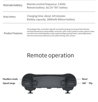 2025 E88 Pro WiFi FPV Drone - Single/Dual 4K/1080P Camera, Wide-Angle HD, Altitude Hold, Foldable Quadcopter RC Helicopter Toy