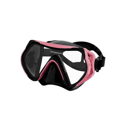 Diving Mask Snorkeling Full Dry Breathing Tube Set, Large Frame Swimming Goggles, Liquid Silicone Diving Mask