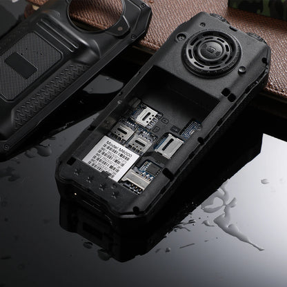 Rugged Mobile Phone M6000 GSM 2G Network 4 SIM Cards Magic Voice 3.5mm Jack 2.4'' Display Big Keyboard Cellphone For Elderly