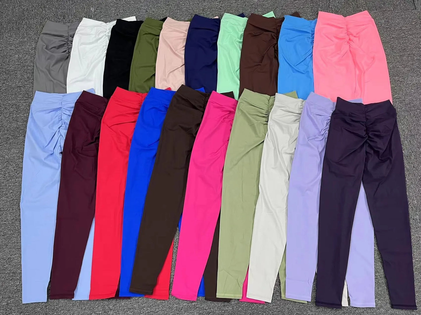 Sexy Leggings Push Up Tights Woman 2026 Gym Leggings Sport Fitness Scrunch Legging Femme Leggins Mujer XS Navy Blue Red White