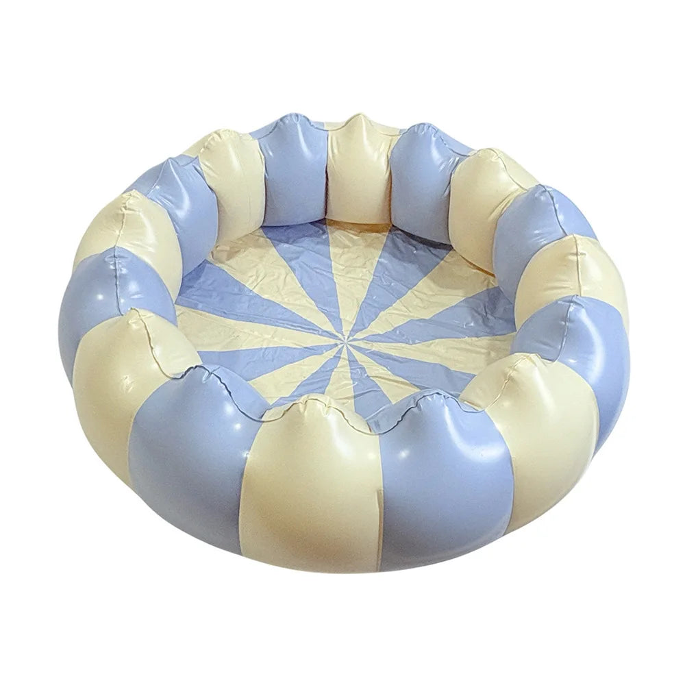Diameter 90cm Inflatable Pit Balls Pool Baby Toys Fashion Retro Thickened Protable Swimming Pool Toys For Children Summer Toy