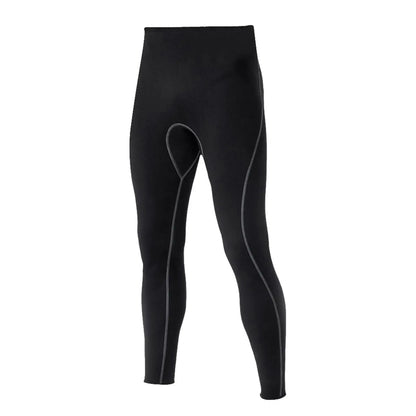Men 3mm Super Stretch Neoprene Wetsuit Pants Surf Scuba Dive Snorkeling Leggings Warm Trousers Water Sports Swimming Tights