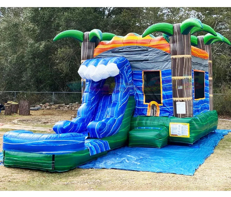 Summer Party Outdoor Pool Water Recreation Inflatable Airplane Swimming Float Seat Boat Pool for Toddler and Kids
