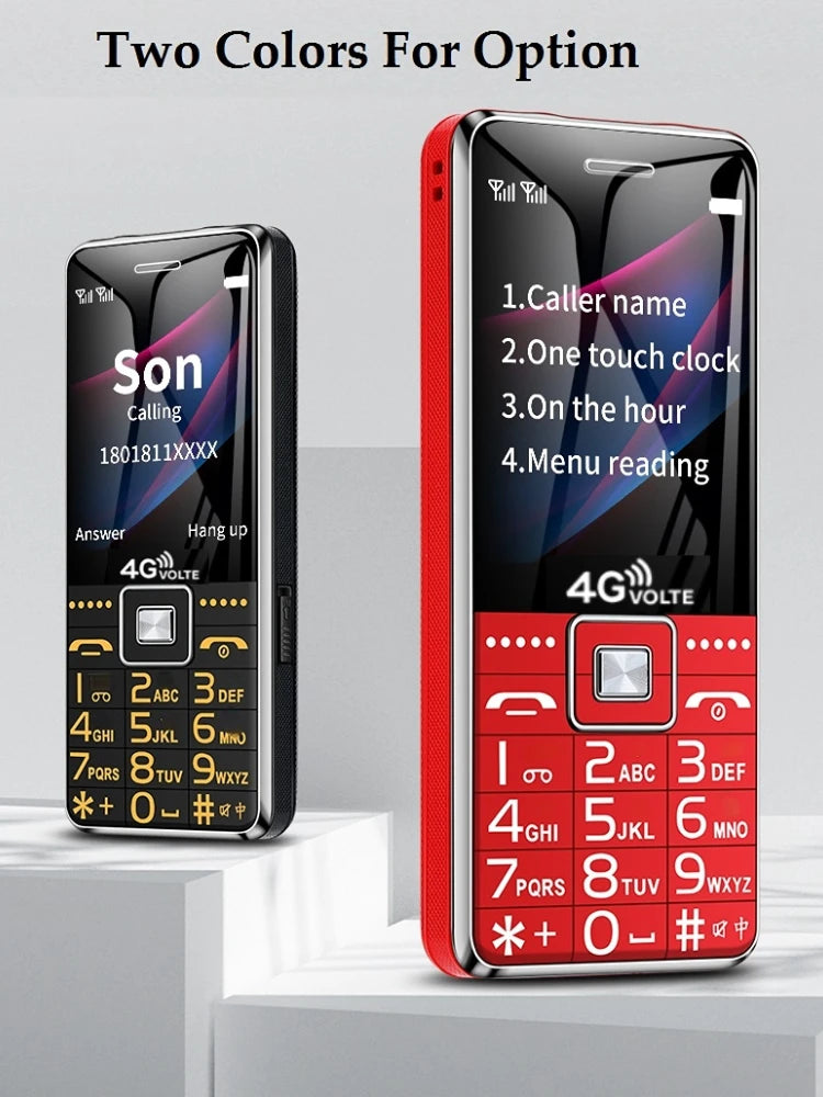 Low Price Elderly Mobile Phone Big Push Button Fast Call Dual Sim Cards Loud Sound Cellphone SOS Two Torch Cheap Large Battery