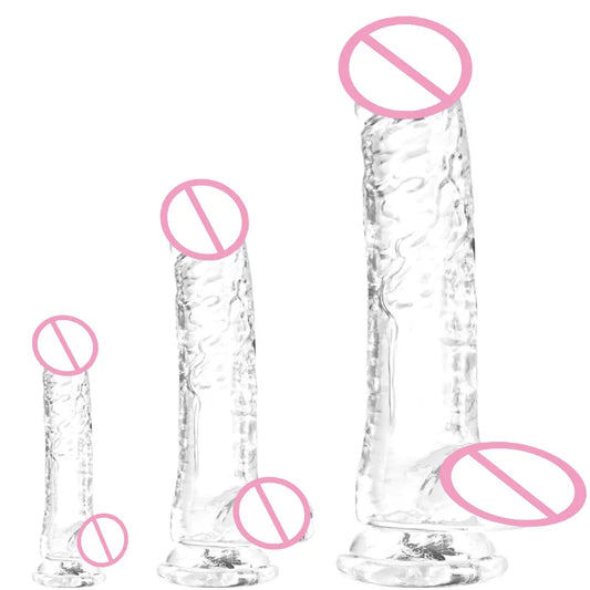 Sex Toys for Women Realistic Big Jelly Dildo Strong Suction Cup Anal Masturbation Realistic Dick Penis G Spot Dick Adult Sex Toy