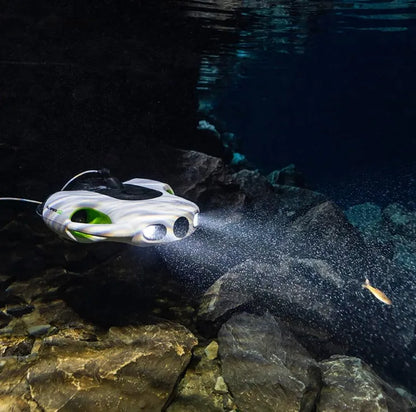 Camoro Mini Professional 4K Underwater Drone Camera ROV Water Scooter Mini Underwater Robot