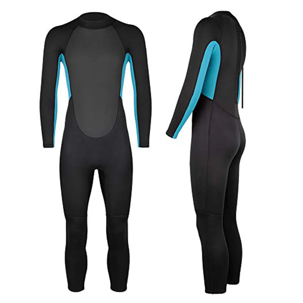 3mm diving suit, surfing suit, swimsuit, wet suit, snorkeling suit, surfing suit, warm, cold resistant, wear-resistant swimsuit