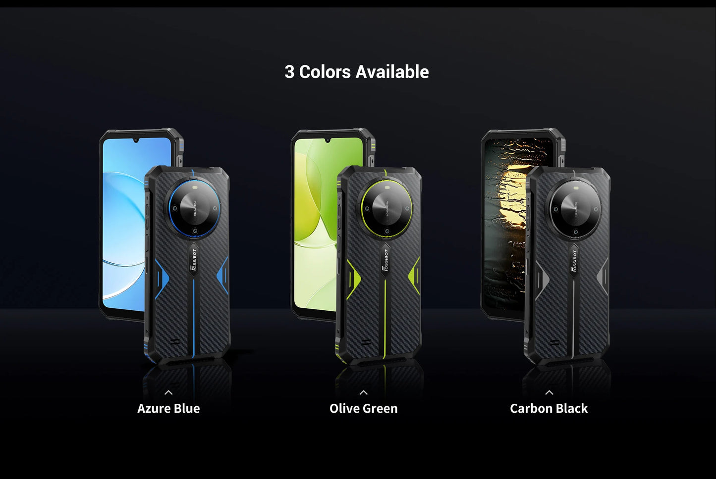 [World Premeire]FOSSiBOT F105 Rugged Smartphone Android 14 OS 10300mAh 12+64GB Mobile Phone 20 MP Camera 6.745" HD+ IPS Phone