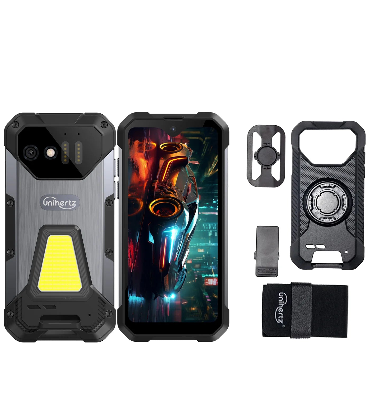 Unihertz 8849 Tank Mini Rugged Smartphone 4.3 Inch Small Cell Phone 24GB+256GB Android 13 5800mAh 100MP Cameras IP68/IP69K Phone