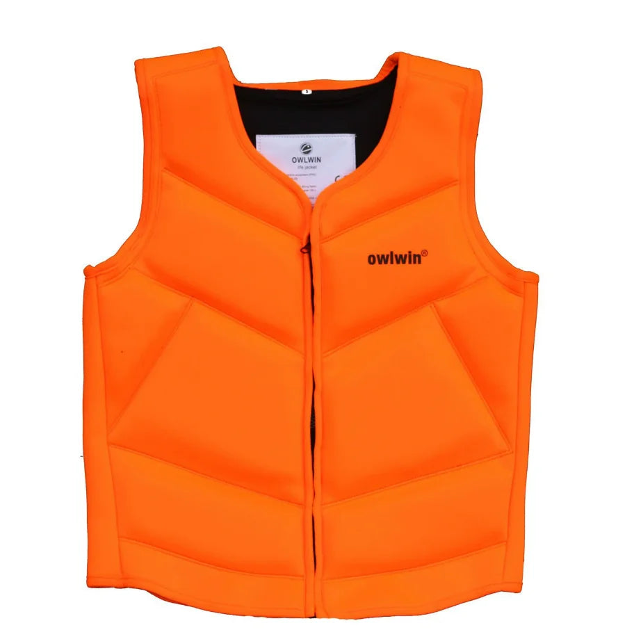 Life Jacket Adult Children Fashion Drifting Snorkeling Buoyancy Suit Swimming Portable Light and Thin Marine Working Life Jacket
