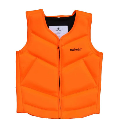 Life Jacket Adult Children Fashion Drifting Snorkeling Buoyancy Suit Swimming Portable Light and Thin Marine Working Life Jacket