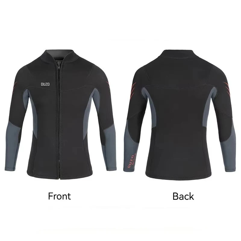 New 3MM Neoprene Men Woman Wetsuits Warm Split Diving Clothing Elasticity Scuba Surfing Snorkeling Water Sports Diving Suit
