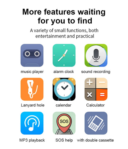 Low Price Elderly Mobile Phone Big Push Button Fast Call Dual Sim Cards Loud Sound Cellphone SOS Two Torch Cheap Large Battery