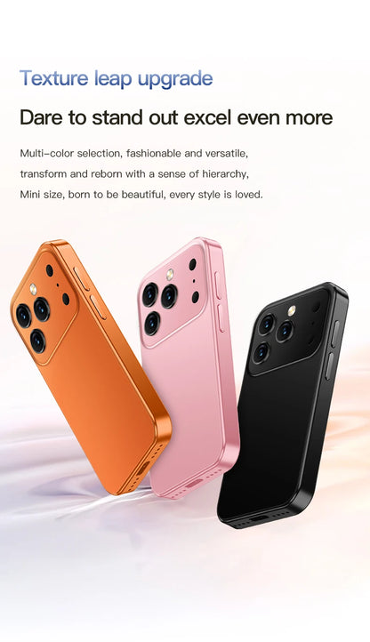 SOYES i17 Mini Smartphone 3.0" Display 2GB RAM 16GB ROM Dual SIM Standby Dual Camera Android 9.0 Multi Apps Support Small Phone