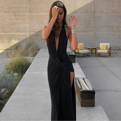 Summer Cover Ups Women Swimsuit Spaghetti Strap Sleeveless Robes Bathing Suit 2025 New Print Beach Holiday Maxi Dresses Cover-Up