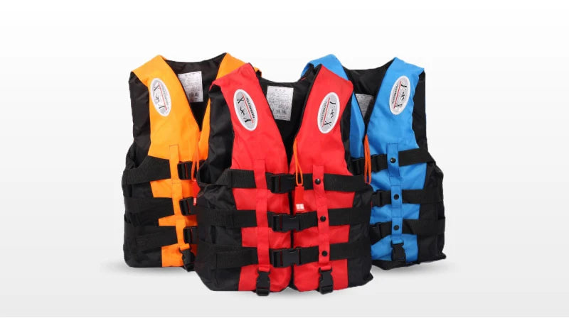 Life Jacket for Adults, Water Sports Safety Vests, Surf Lifeguard, Kayaking and Water Sports, 120 kg