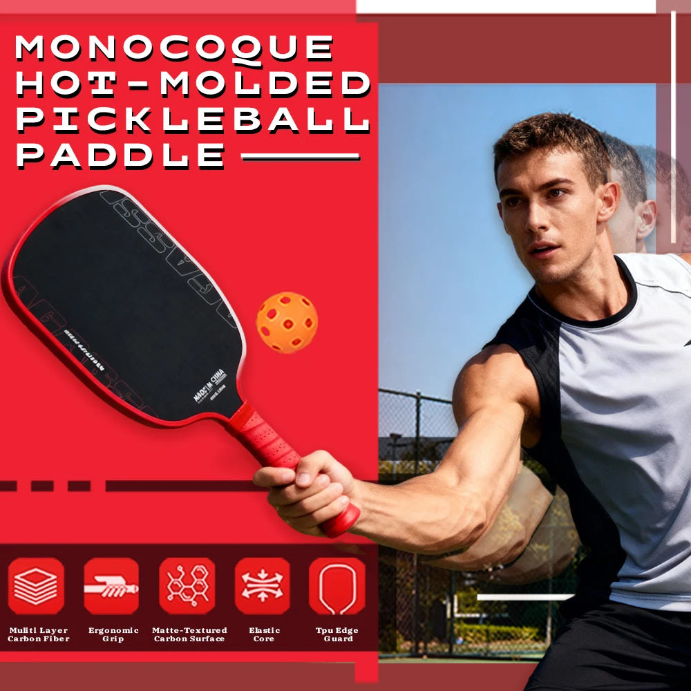 Agassi pro IV 16mm Pickleball Paddle 2026 New GEN 4 TFP Foam Core T700 Carbon Fiber Rackets for Increased Spin And Control
