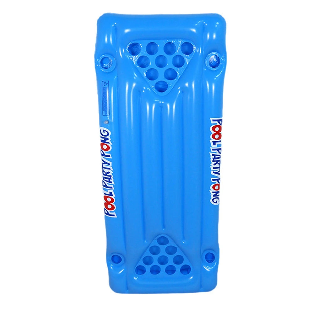 Inflatable Floating Pong Table Float Summer Pool Party Decorations Inflatable Pool Pong Table Pool Family Games for Pong
